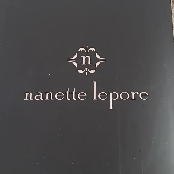 NANETTE LEPORE Sheer Hosiery Black Size C-D - Picture 4 of 6